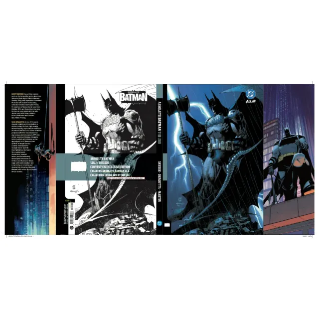 Absolute Batman Vol. 1: The Zoo innbundet tegneseriebok Jim Lee-omslag